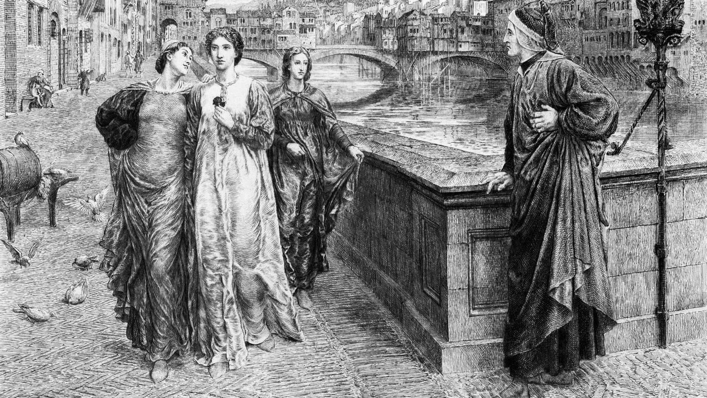 iStock-Beatrice e Dante