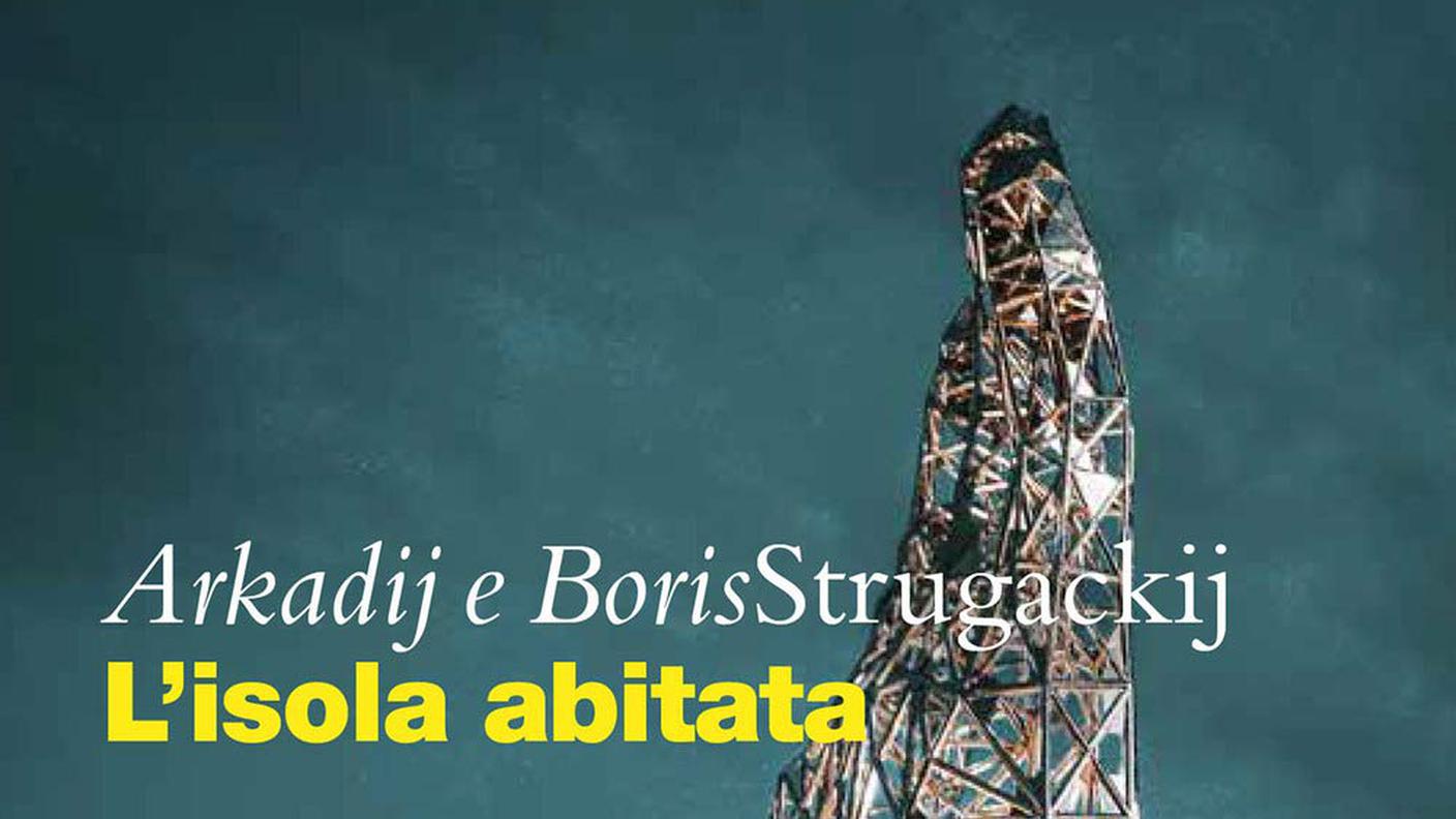 L'isola abitata di Arkadij e Boris Strugackij, Carbonio editore (dettaglio di copertina)