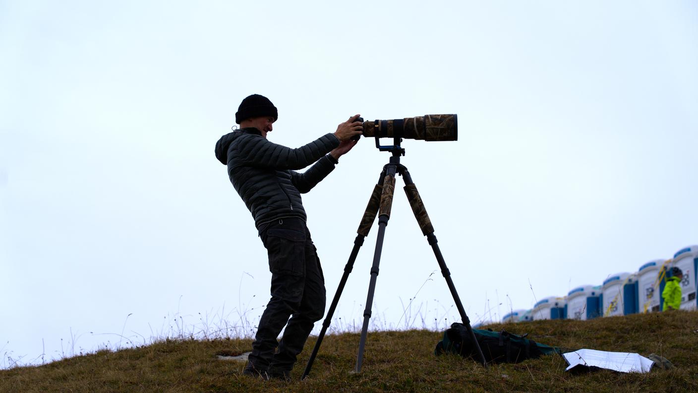 Fotografo in montagna