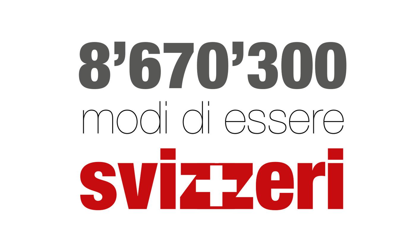 "8'670'300 modi di essere svizzeri" di Ada Marra, Armando Dadò (dettaglio di copertina)