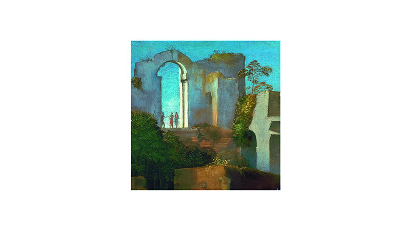"Raffaello tra gli sterpi: le rovine di Roma e le origini della tutela" di Salvatore Settis e Giulia Ammannati, Skira editore (dettaglio di copertina)