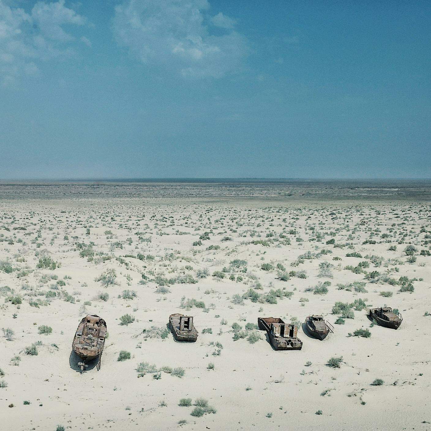 Lago Aral, barche