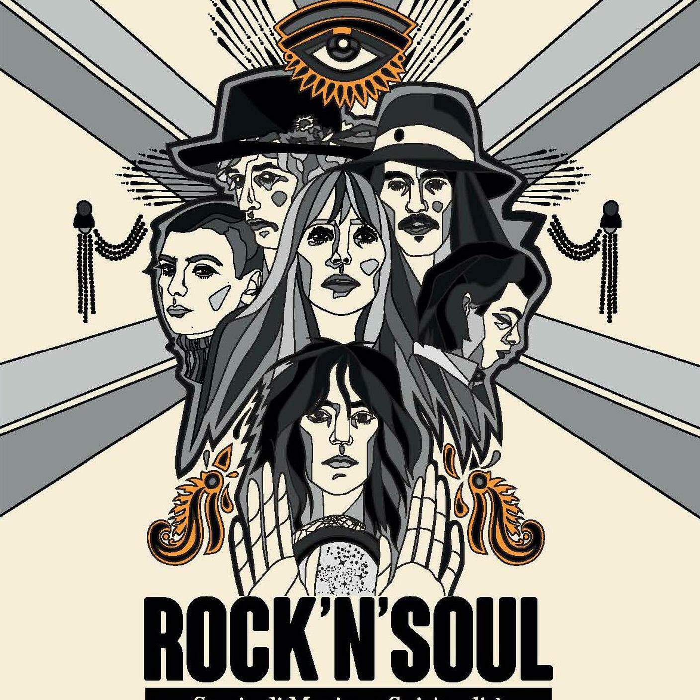 "Rock’n’Soul. Storie di Musica e Spiritualità" di Noemi Serracini, Arcana Edizioni (dettaglio di copertina)