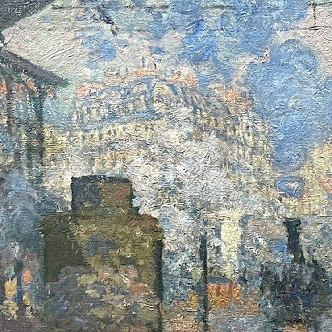 Dettaglio "STAZIONE Gare St Lazare" -  Claude Monet