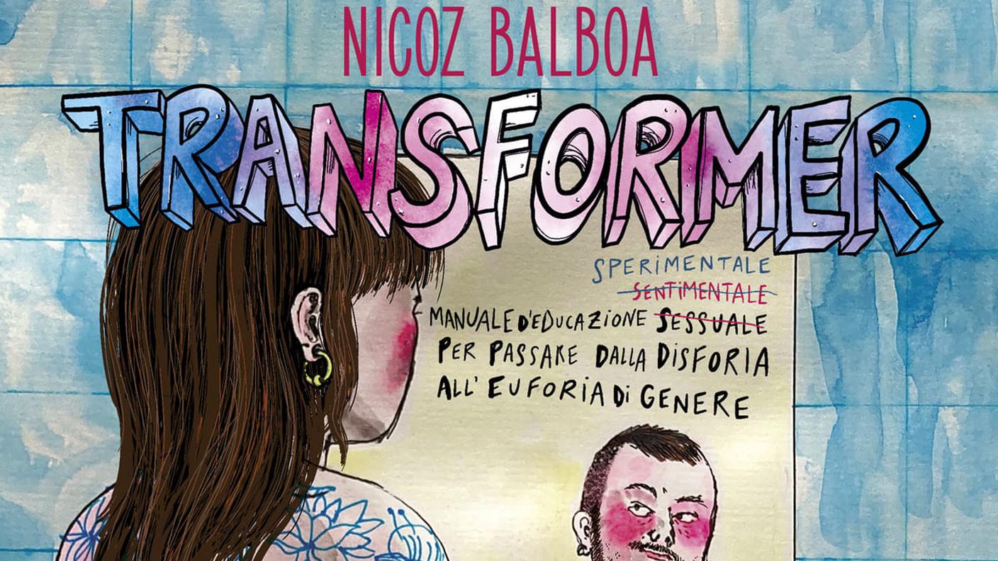 "Transformer" di Nicoz Balboa, Oblomov Edizioni (dettaglio di copertina)