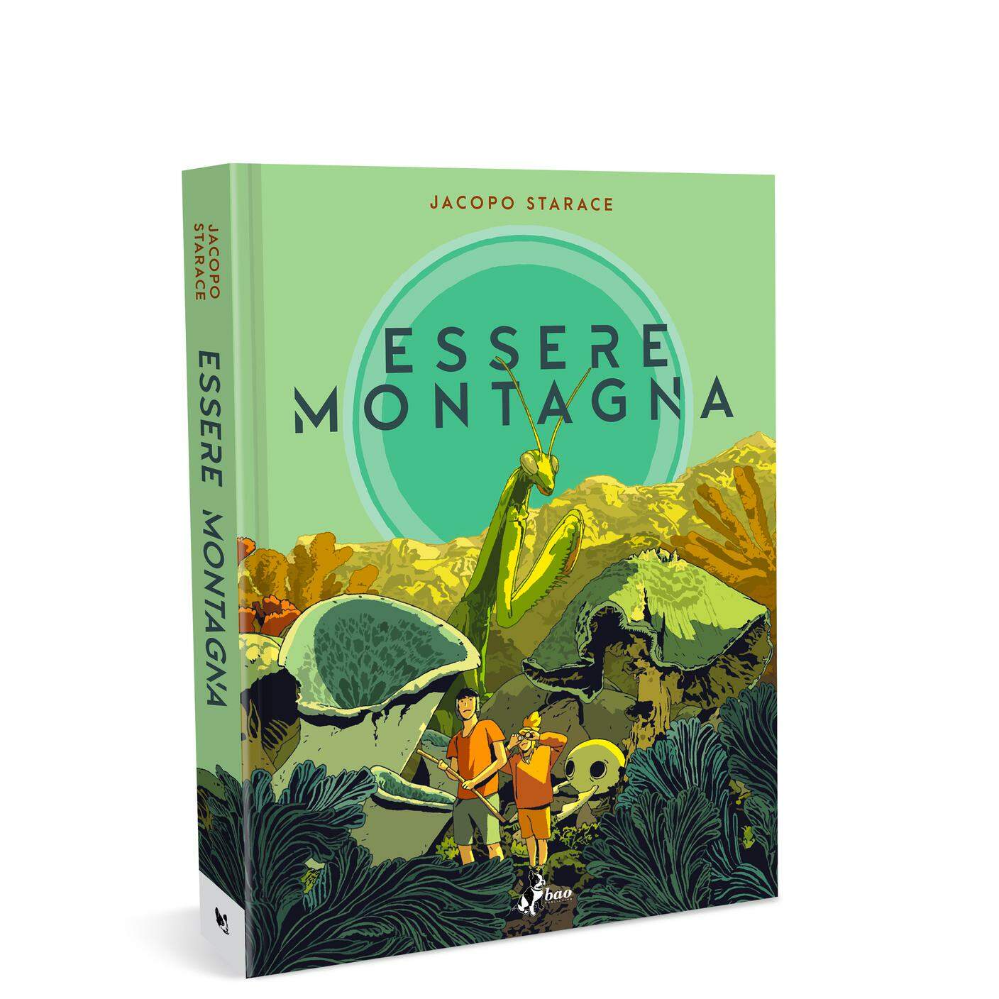 "Essere Montagna" di Jacopo Starace, Bao Publishing (dettaglio di copertina)