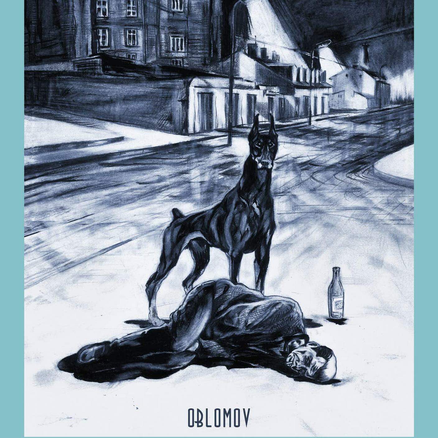 Fabio Izzo, "Uccidendo il secondo cane", Oblomov (dettaglio copertina)