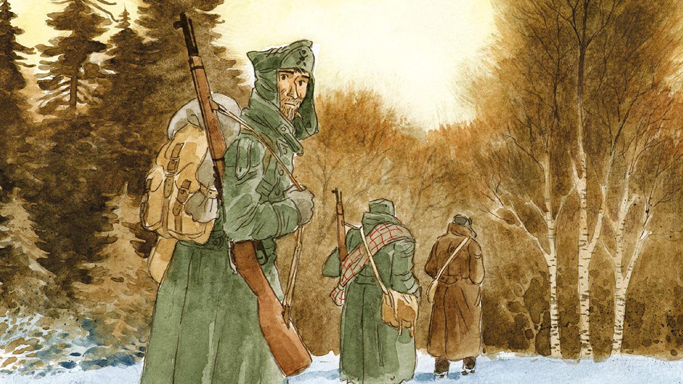 "La terra, il cielo, i corvi" di Teresa Radice e Stefano Turconi; Bao Publishing (dettaglio copertina) 