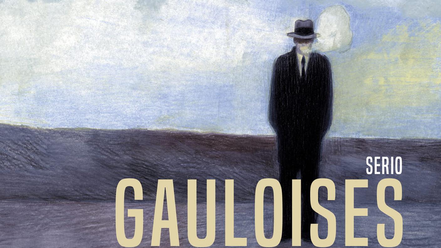 "Gauloises" di Andrea Serio, Oblomov Edizioni (dettaglio di copertina)