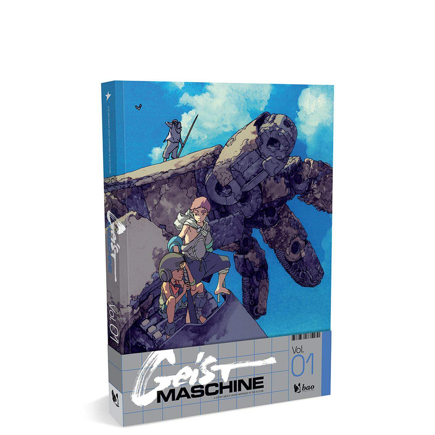 "Geist Maschine" di Lorenzo Ceccotti, Bao Publishing (dettaglio di copertina)