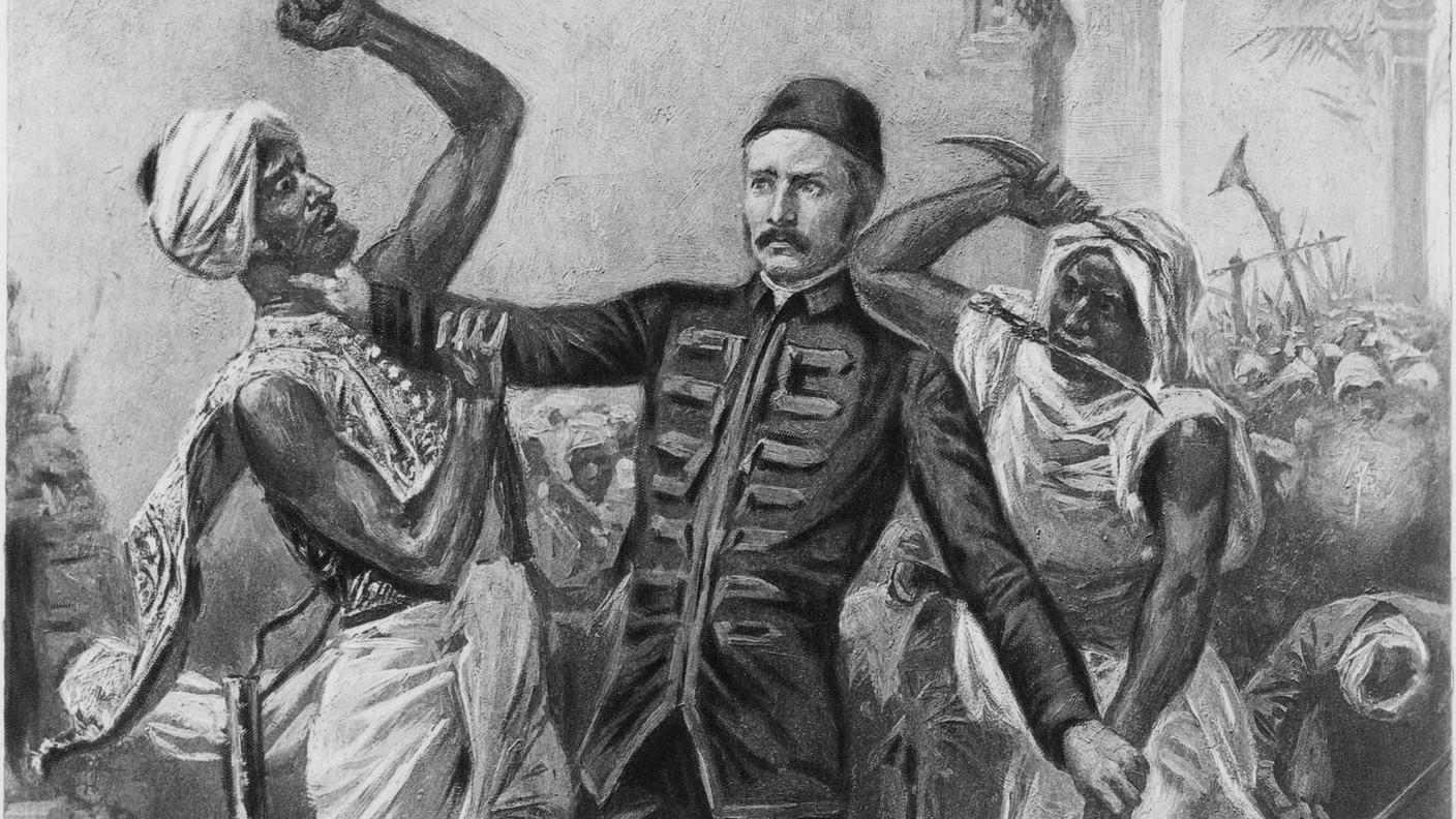 Morte del Generale Gordon a Khartoum, Jean Leon Gerome Ferris