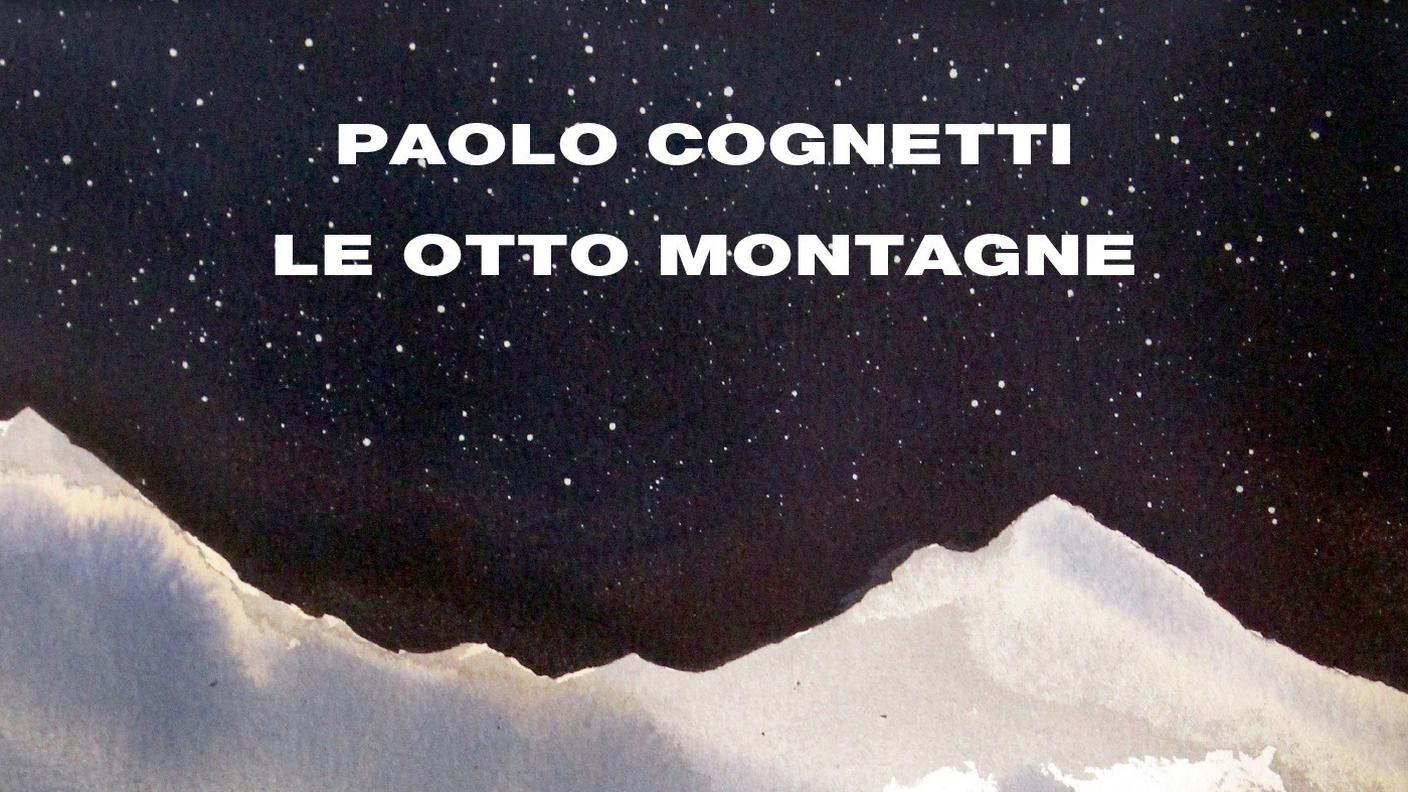 Paolo Cognetti, "Le otto montagne" (dettaglio copertina)