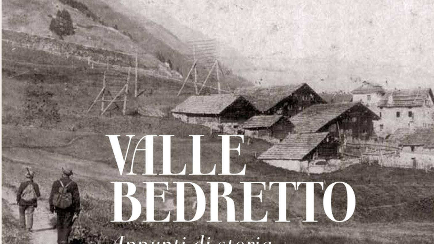 Elia Spizzi, "Valle Bedretto. Appunti di Storia", Armando Dadò editore (dettaglio copertina)