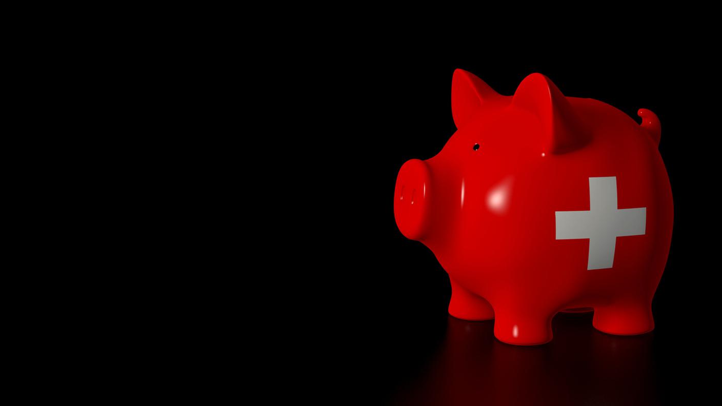 iStock-Valuta svizzera, Salvadanaio a porcellino, Svizzera, Cultura svizzera, A forma di croce