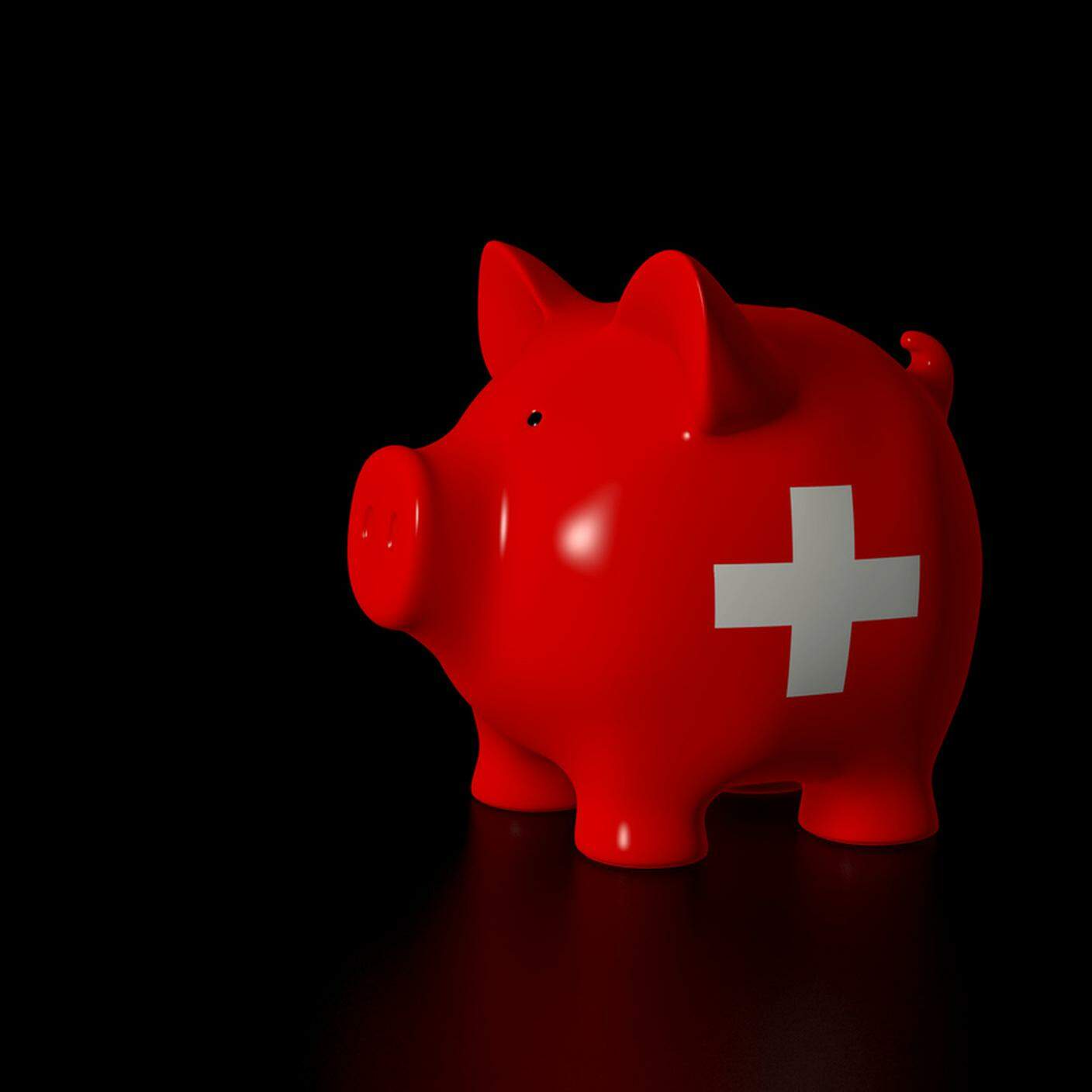 iStock-Valuta svizzera, Salvadanaio a porcellino, Svizzera, Cultura svizzera, A forma di croce