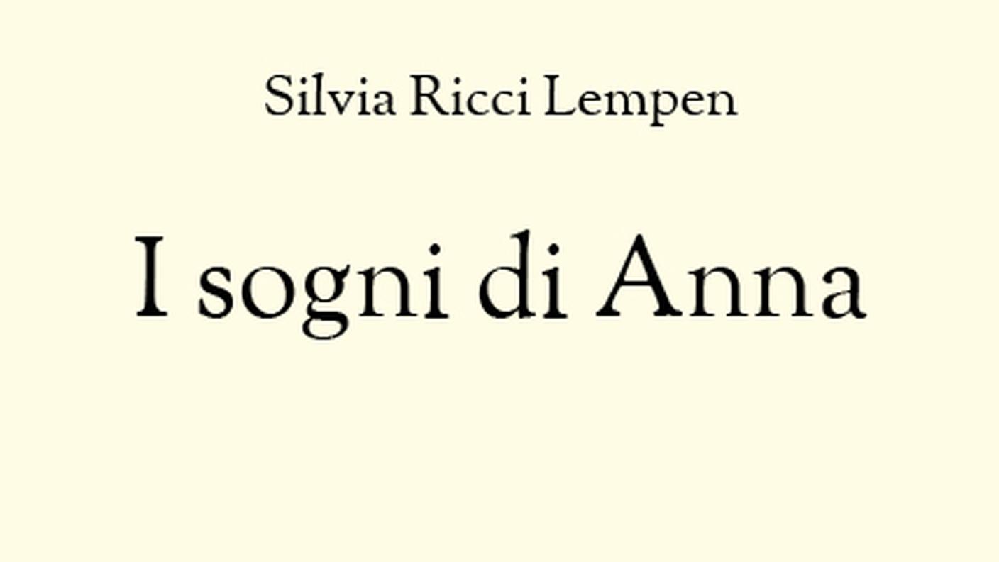Silvia Ricci Lempen, "I sogni di Anna", Vita Activa (dettaglio copertina)