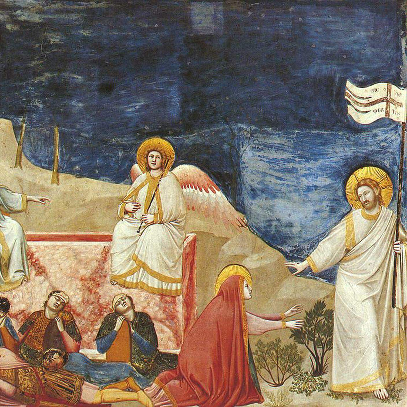 Resurrection (Noli me tangere) - Life of Christ, Giotto di Bondone