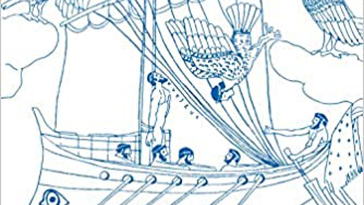 “La voce delle Sirene. I Greci e l’arte della persuasione” di Laura Pepe; Laterza (dettaglio copertina)