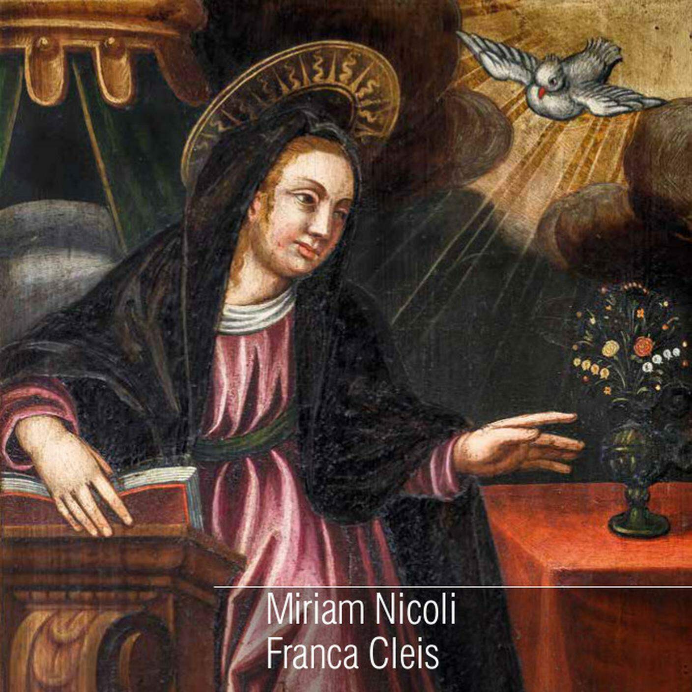 "La Gran Regina del cielo e le benedettine di Claro" di Miriam Nicoli e Franca Cleis, Dadò editore (dettaglio di copertina)