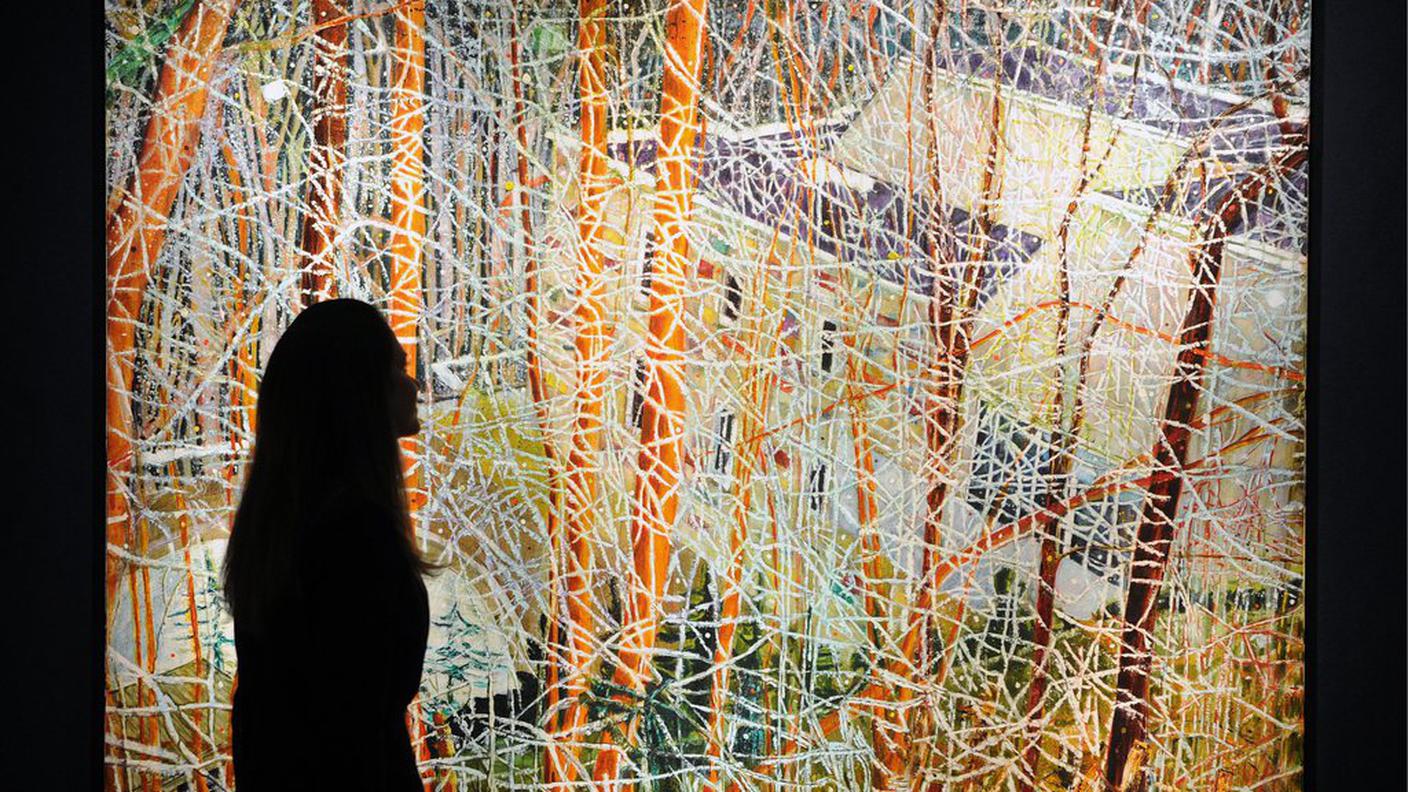 Ky_Peter Doig's, painting 'The Architect's Home in Ravine' (1991).JPG