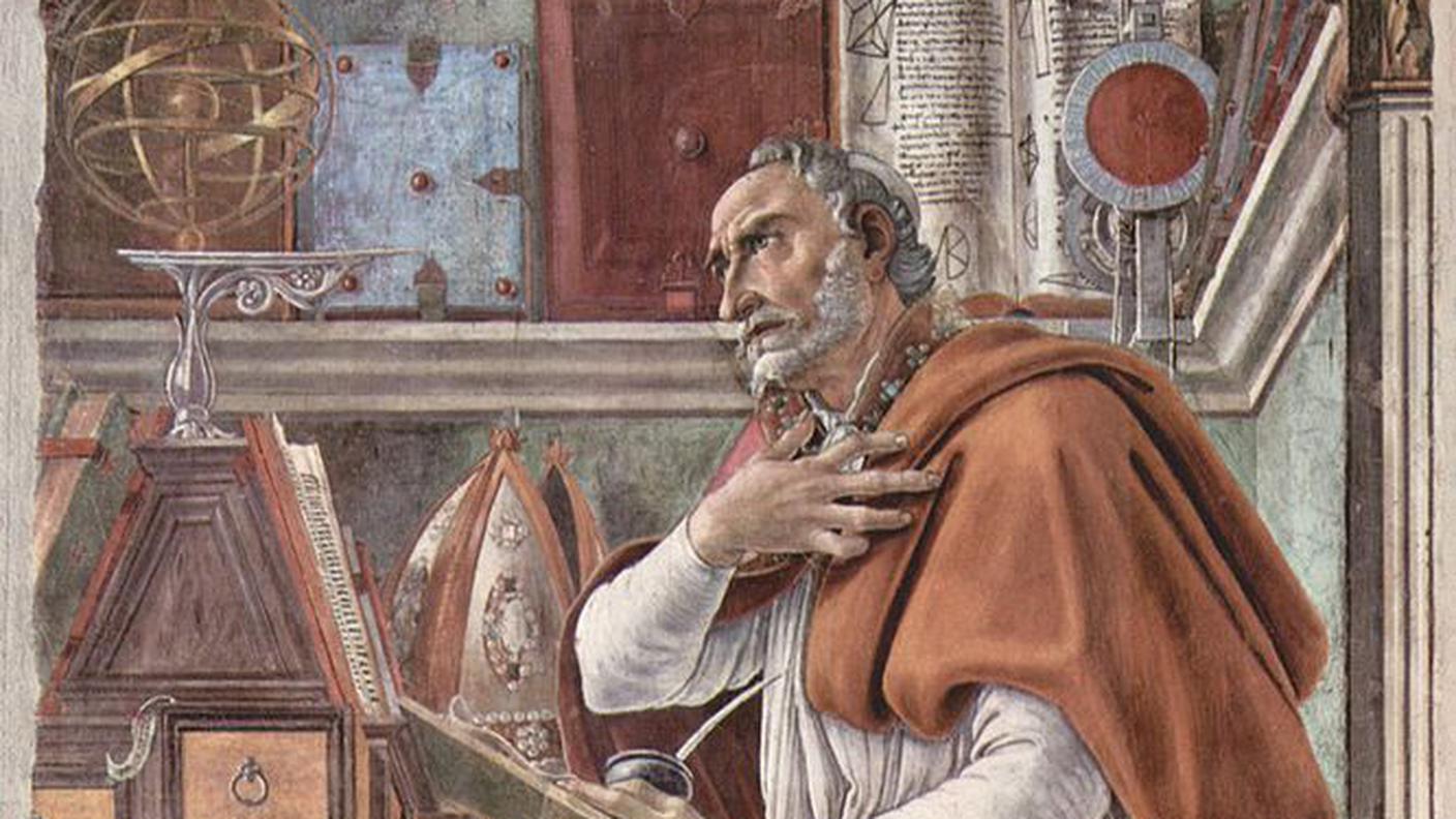 Sant'Agostino nello studio, Sandro Botticelli