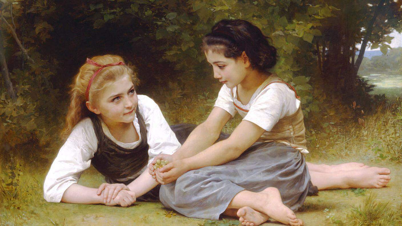 William-Adolphe Bouguereau,"I raccoglitori di noci" (1882)