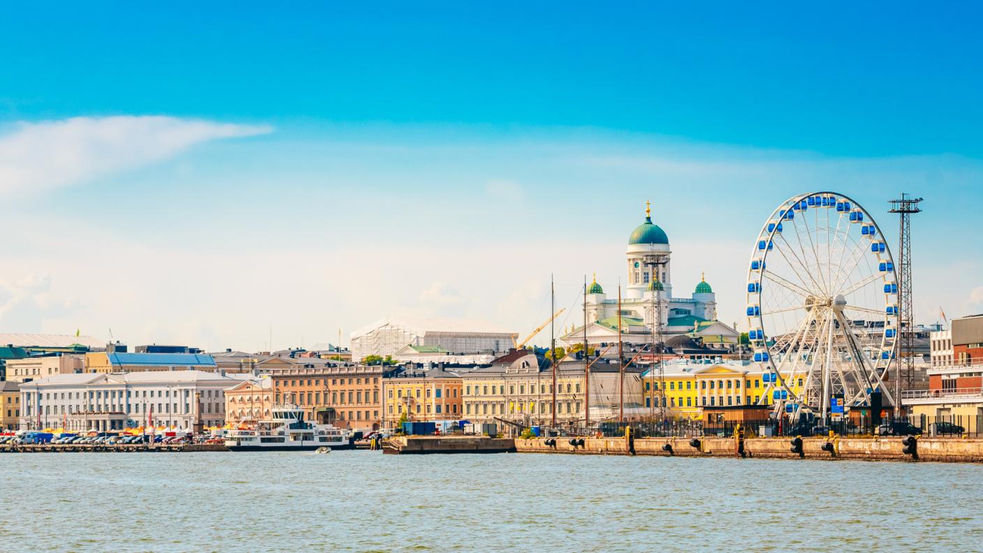 iStock-Helsinki Orizzonte urbano, Città, Estate, Cattedrale, Paesaggio urbano