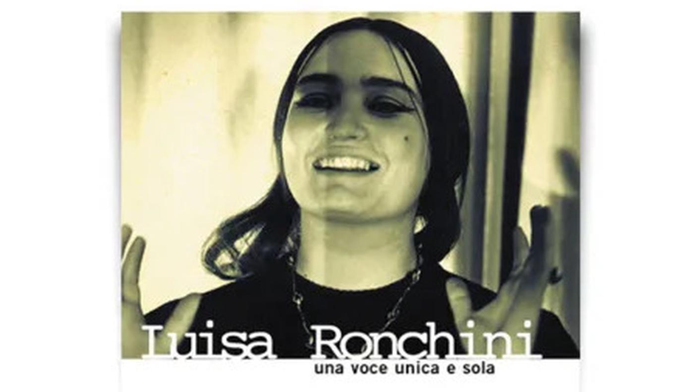 "Una voce unica e sola" di Luisa Ronchini, Nota (dettaglio di copertina)