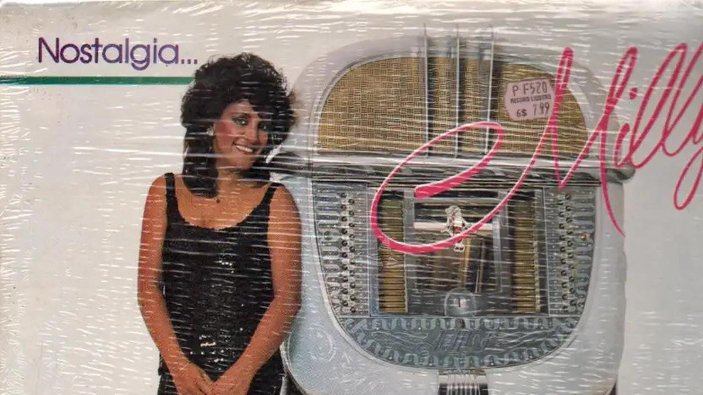 "Nostalgia" di Milly, Algar Records-Recordsale (dettaglio di copertina)
