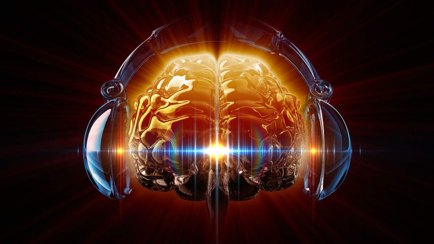 iStock_Sound Wave, Human Brain, Music, Headphones, Light - Natural Phenomenon