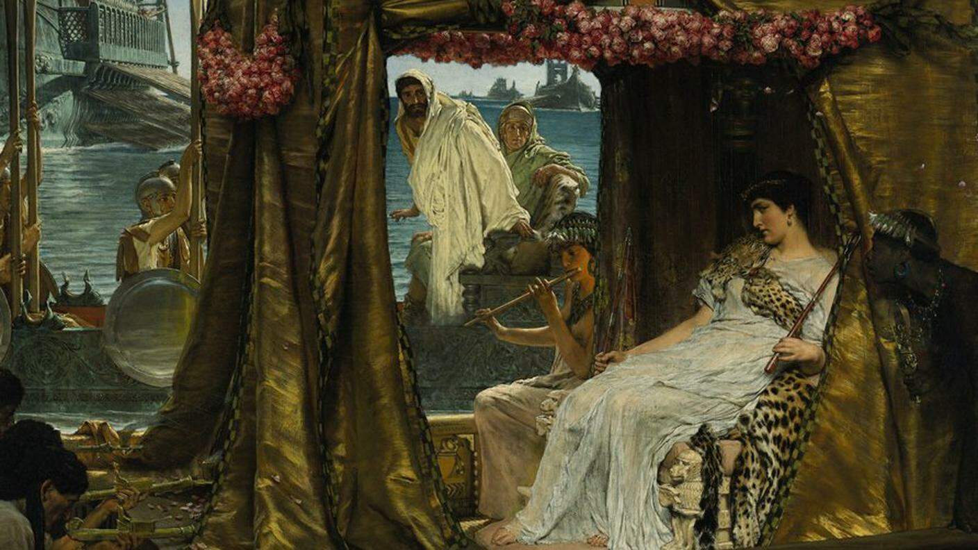 Antonio e Cleopatra, di Lawrence Alma Tadema