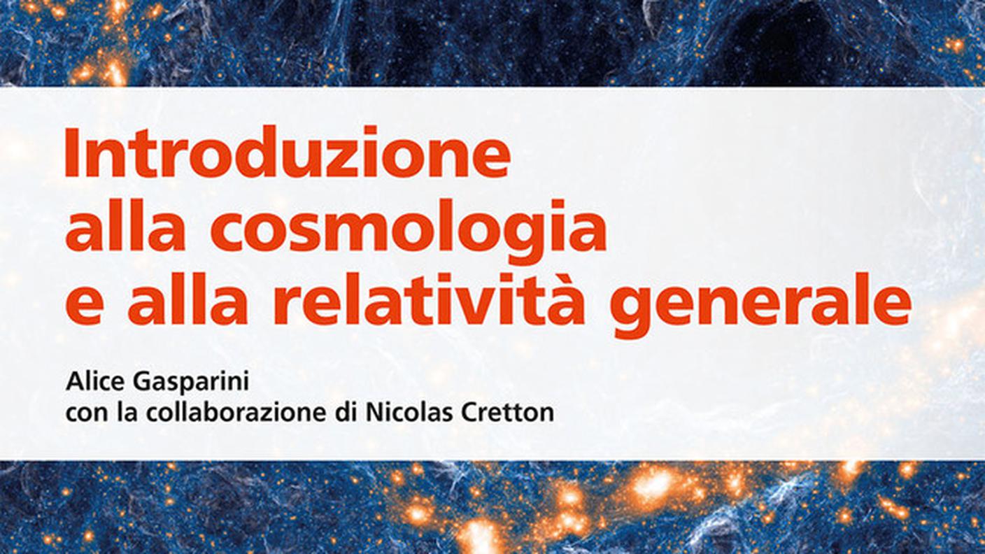  “Introduzione alla cosmologia e alla relatività generale” di Alice Gasparini e Nicolas Cretton, Pearson (dettaglio di copertina)
