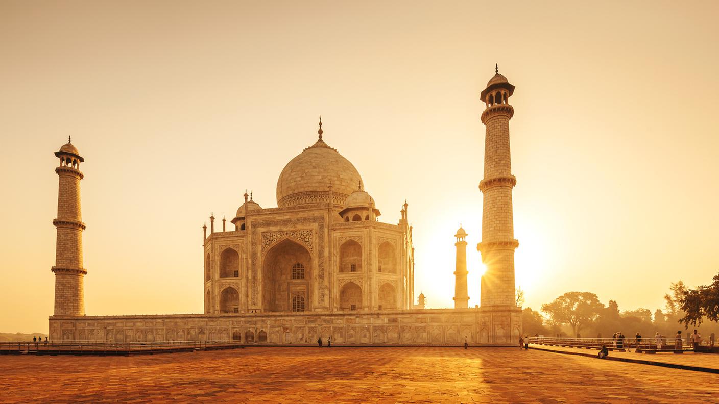 iStock-Taj Mahal - India, India, Asia, Agra, Tramonto