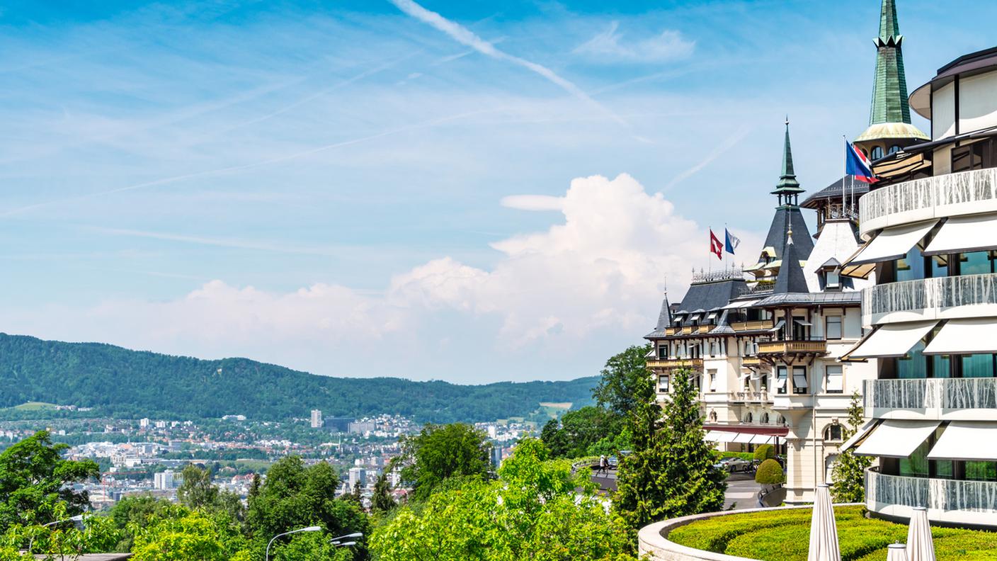iStock-Capitali internazionali, Svizzera, Città di Zurigo, Europa - Continente, Albergo di lusso