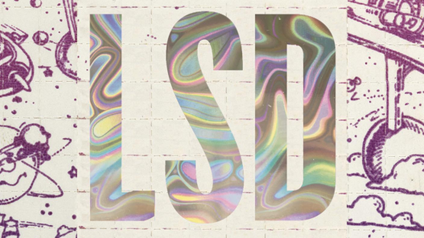 "LSD" di Agnese Codignola, UTET (dettaglio copertina)