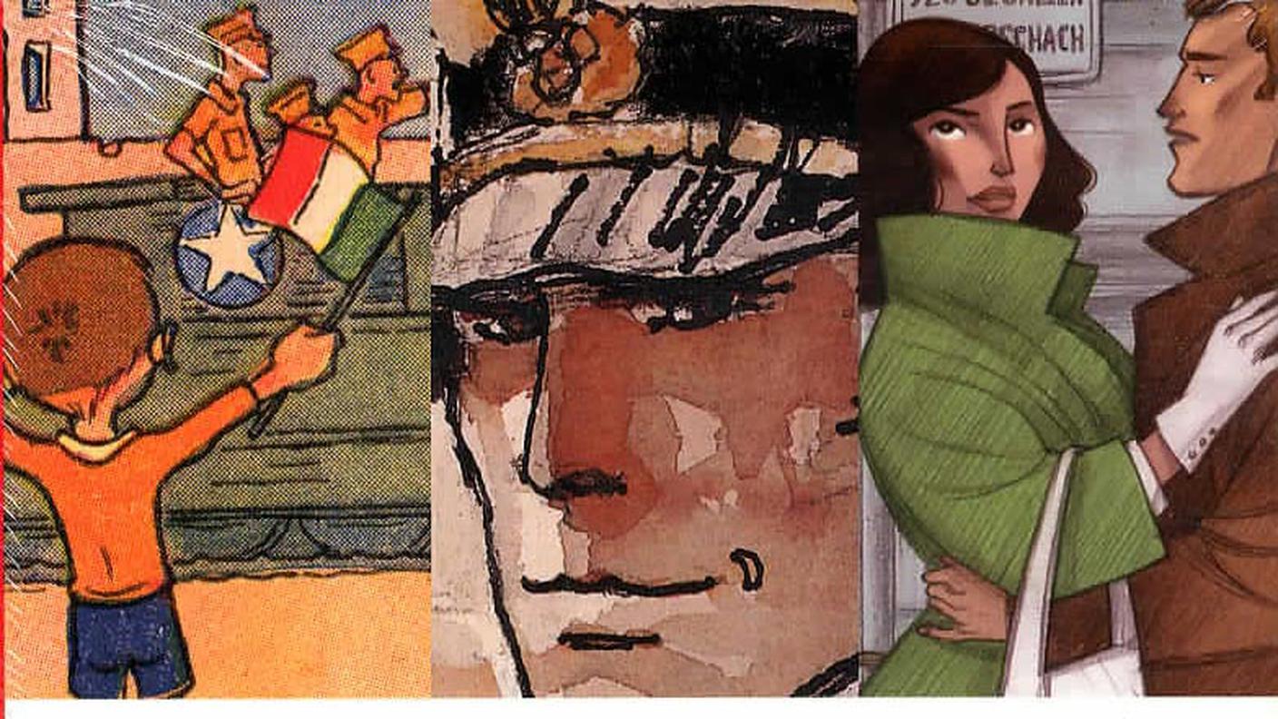 "Fumetto! 150 anni di storie italiane" Matteo Stefanelli, Rizzoli (dettaglio copertina)