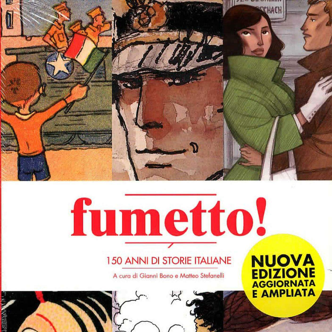 "Fumetto! 150 anni di storie italiane" Matteo Stefanelli, Rizzoli (dettaglio copertina)
