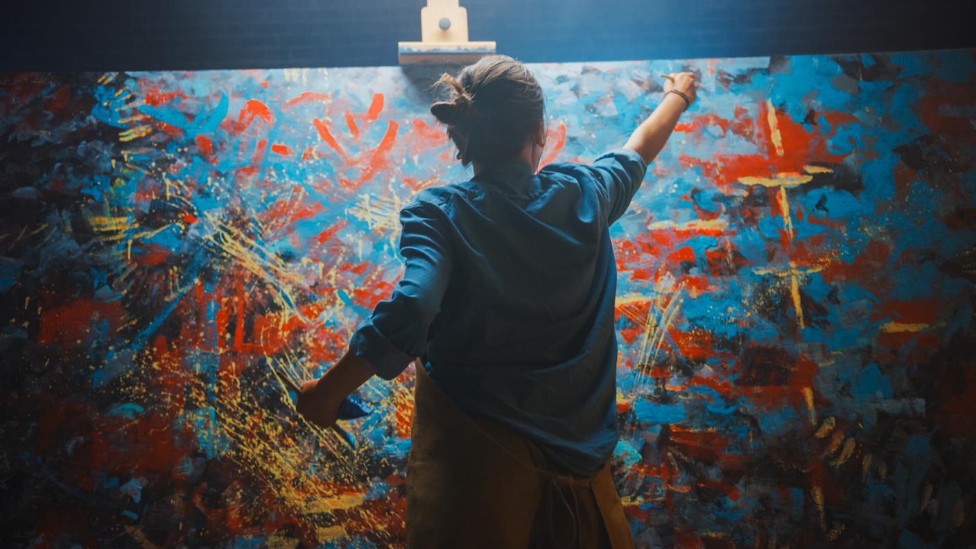 artista, pittore, arte astratta
