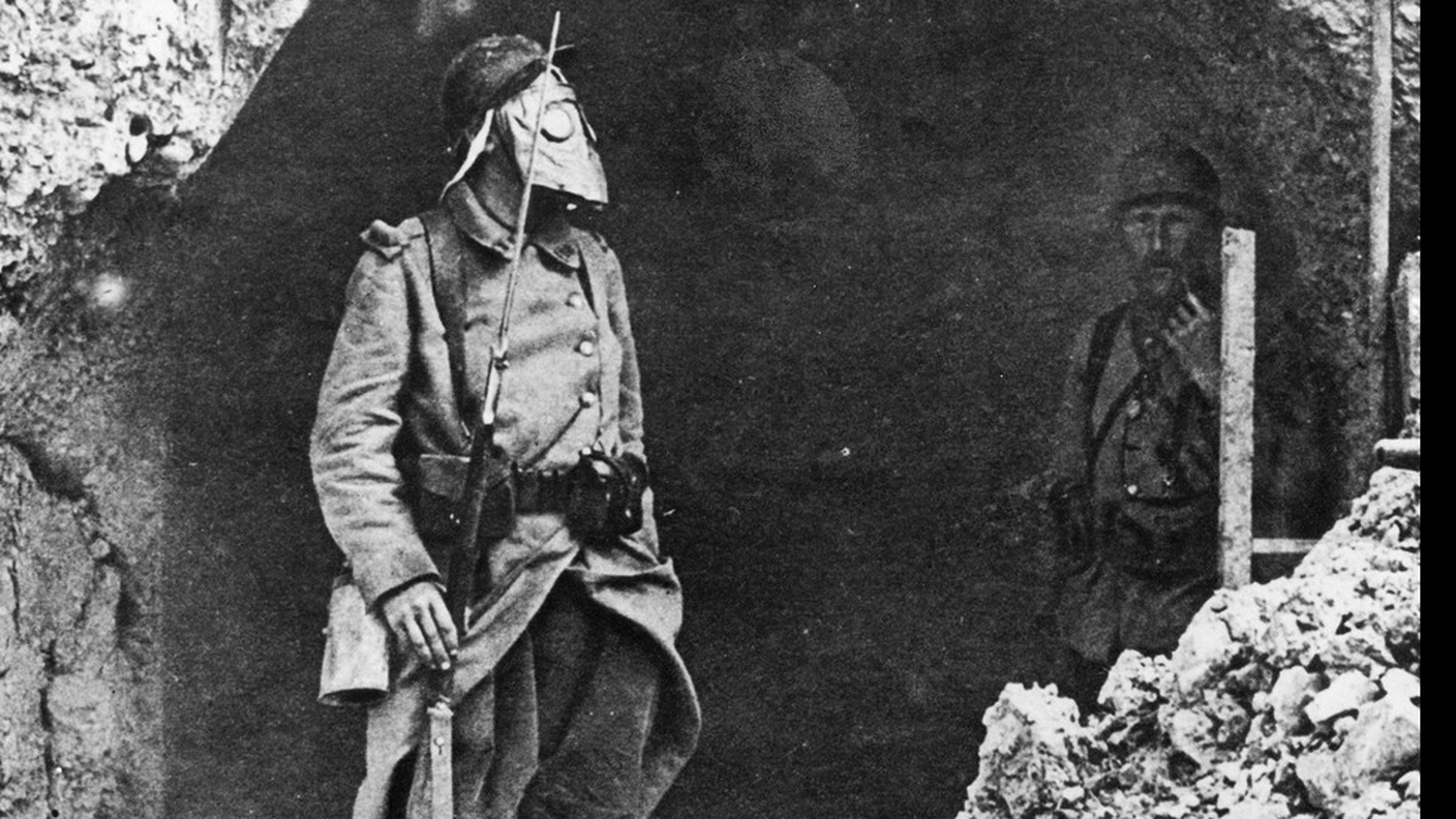 Soldato in trincea - Francia - 1916