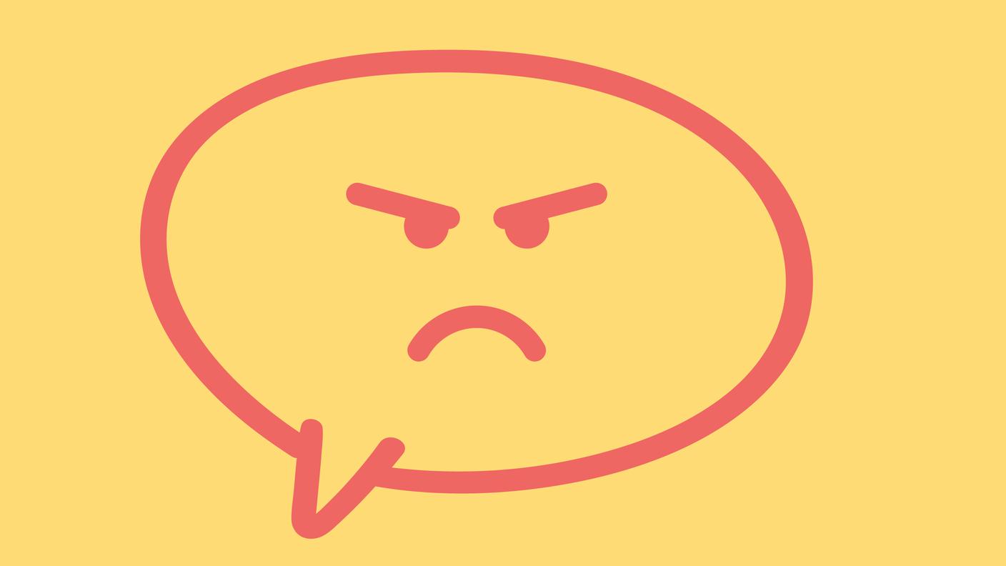 iStock-Irritation, Drawing - Art Product, Anger, Anthropomorphic Smiley Face, Brand Name Online Messaging Platform