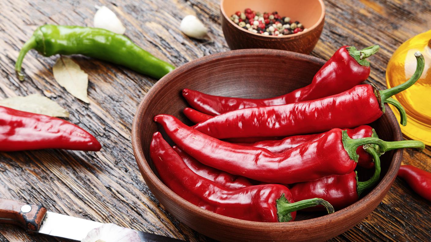 iStock-Sfondi, Marrone, Pepe di Cayenna, Peperoncino, Primo piano