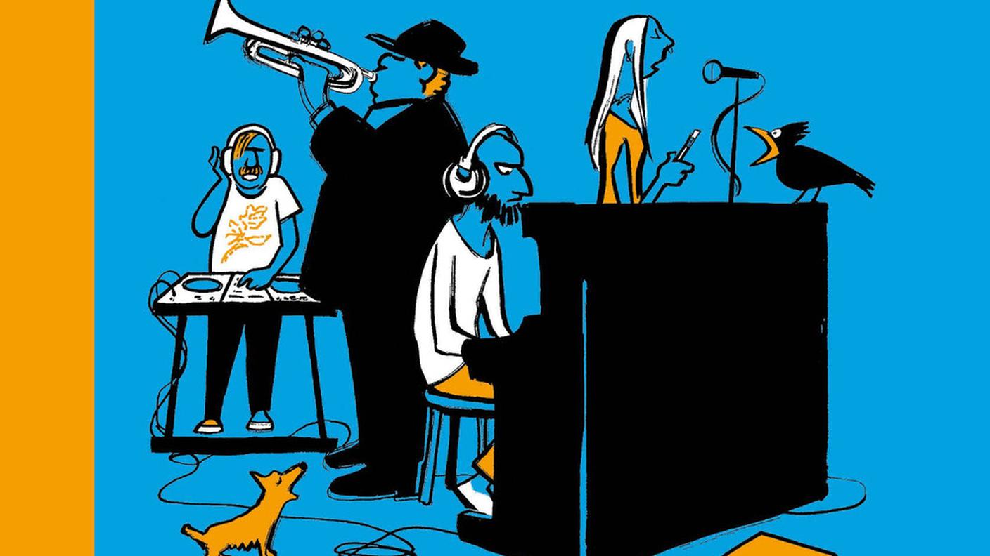 “Cose spiegate bene - La musica che gira intorno” -  Il Post (dettaglio copertina)