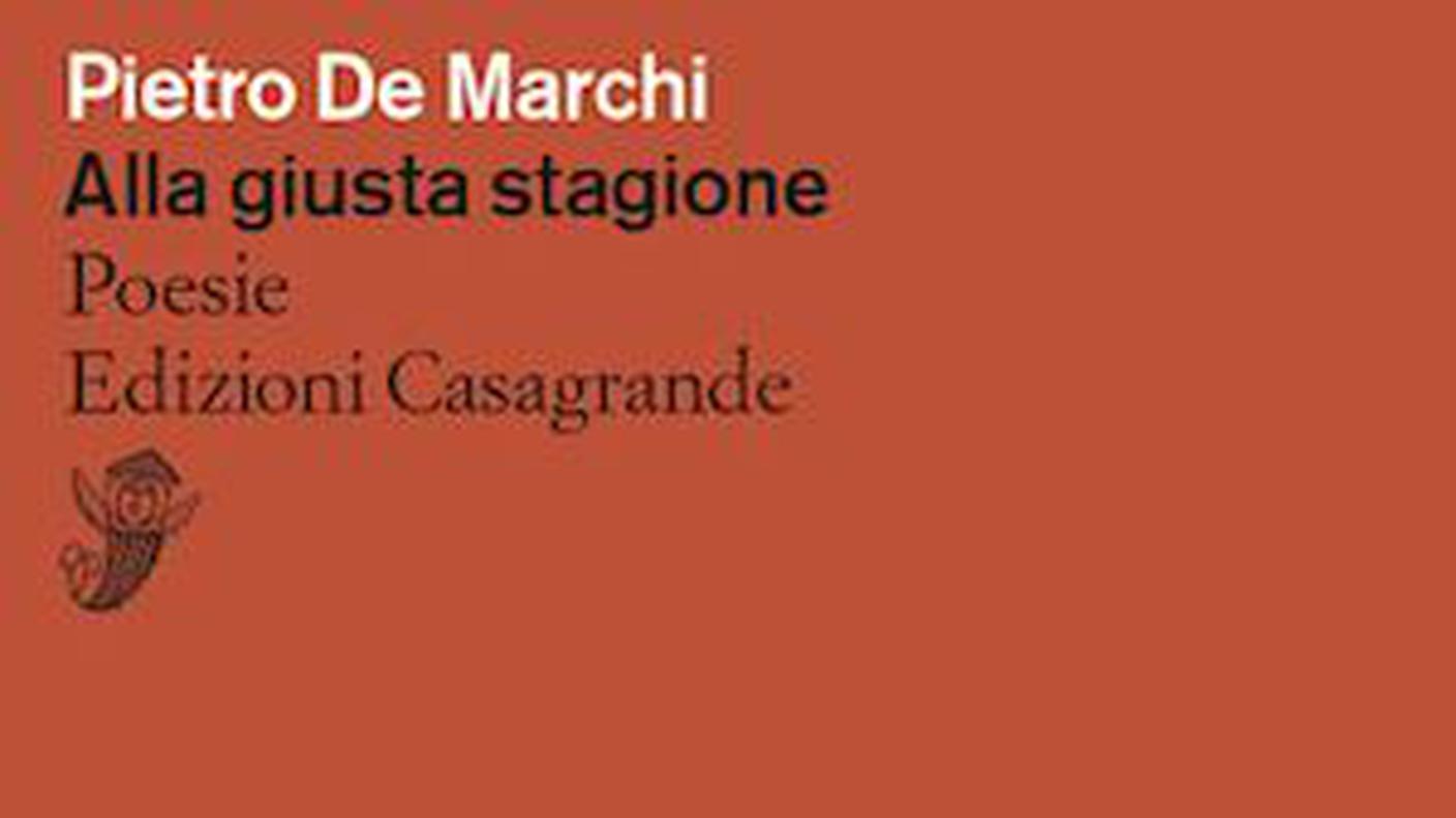 Pietro De Marchi: “Alla giusta stagione”, Casagrande (dettaglio copertina)