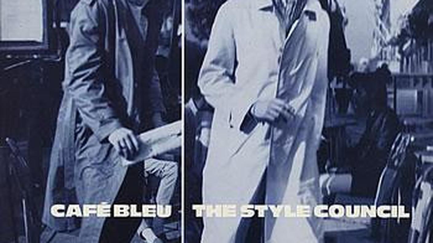 "Café Bleu" dei The Style Council, Polydor (copertina)