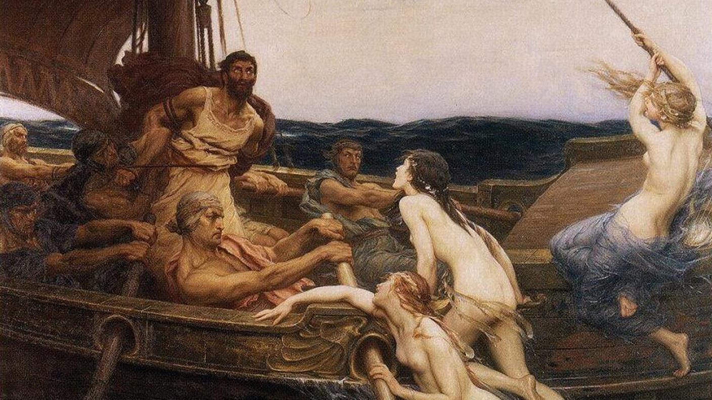 Herbert James, Ulisse e le sirene (1909)