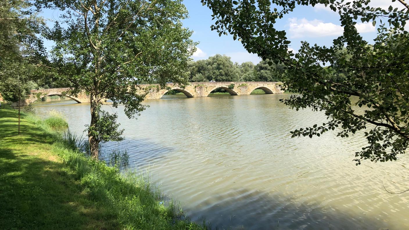 Ponte Buriano, sguardo sull'Arno
