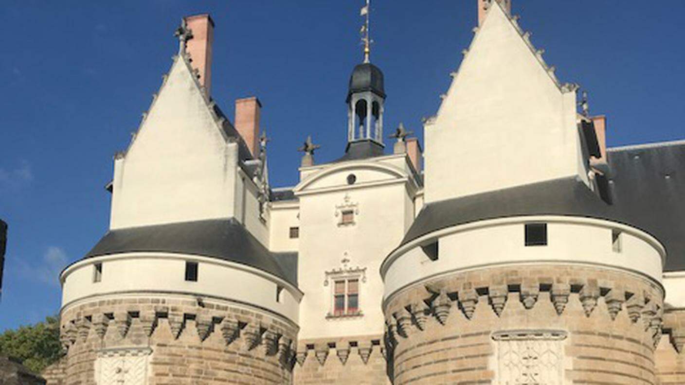 Il castello dei duchi di Bretagna a Nantes