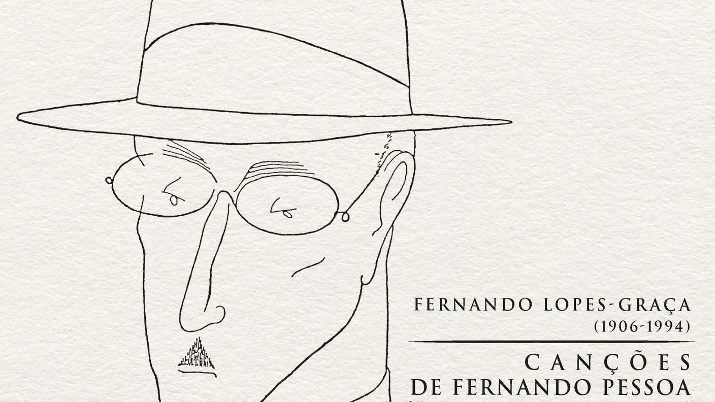 "Cancoes de Fernando Pessoa, prima registrazione completa di Fernando Lopes-Graca" di Silvia Regazzo e Claudio Proietti, Da Vinci Classics (dettaglio di copertina)