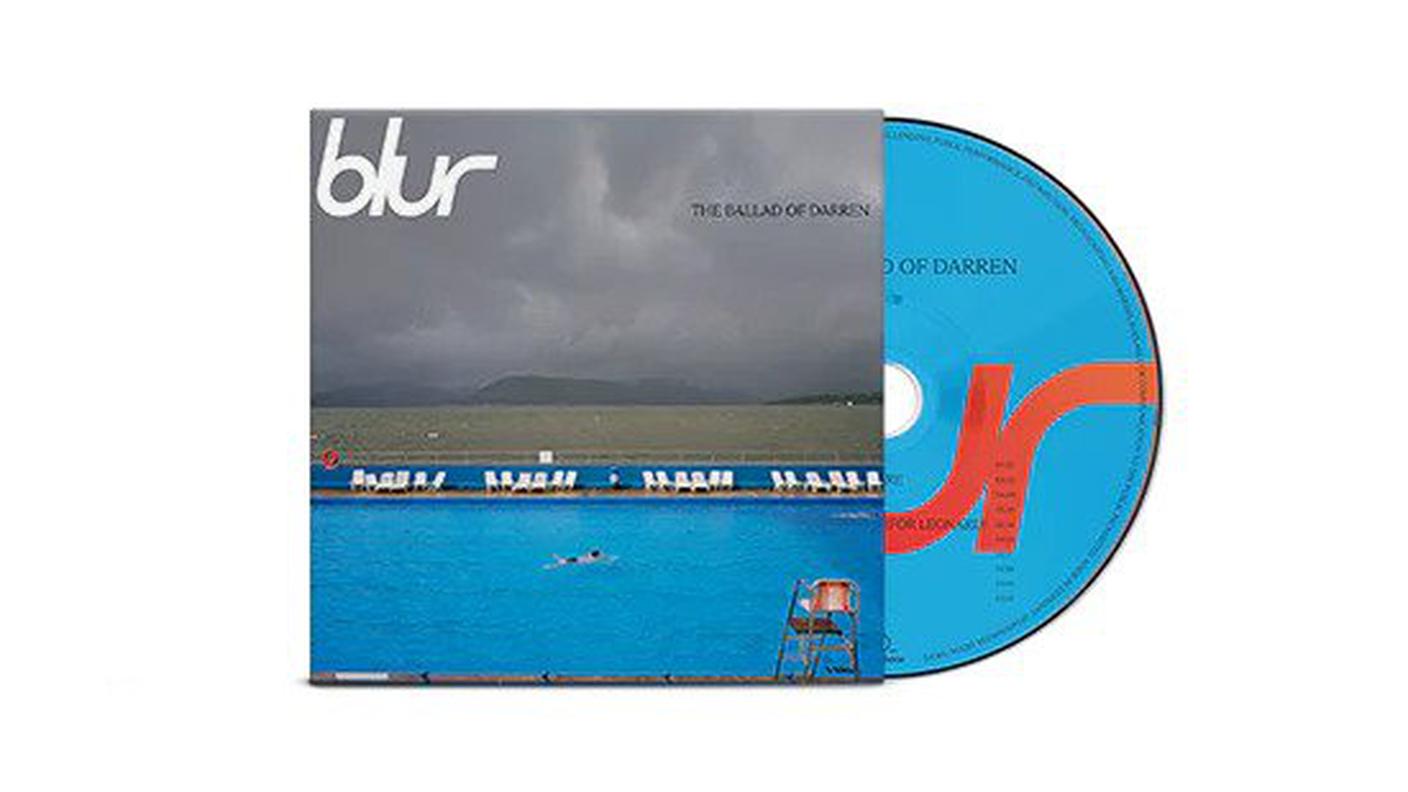 "The Ballad of Darren" di Blur, Parlophone Records Ltd e Warner Music Group (dettaglio di copertina)