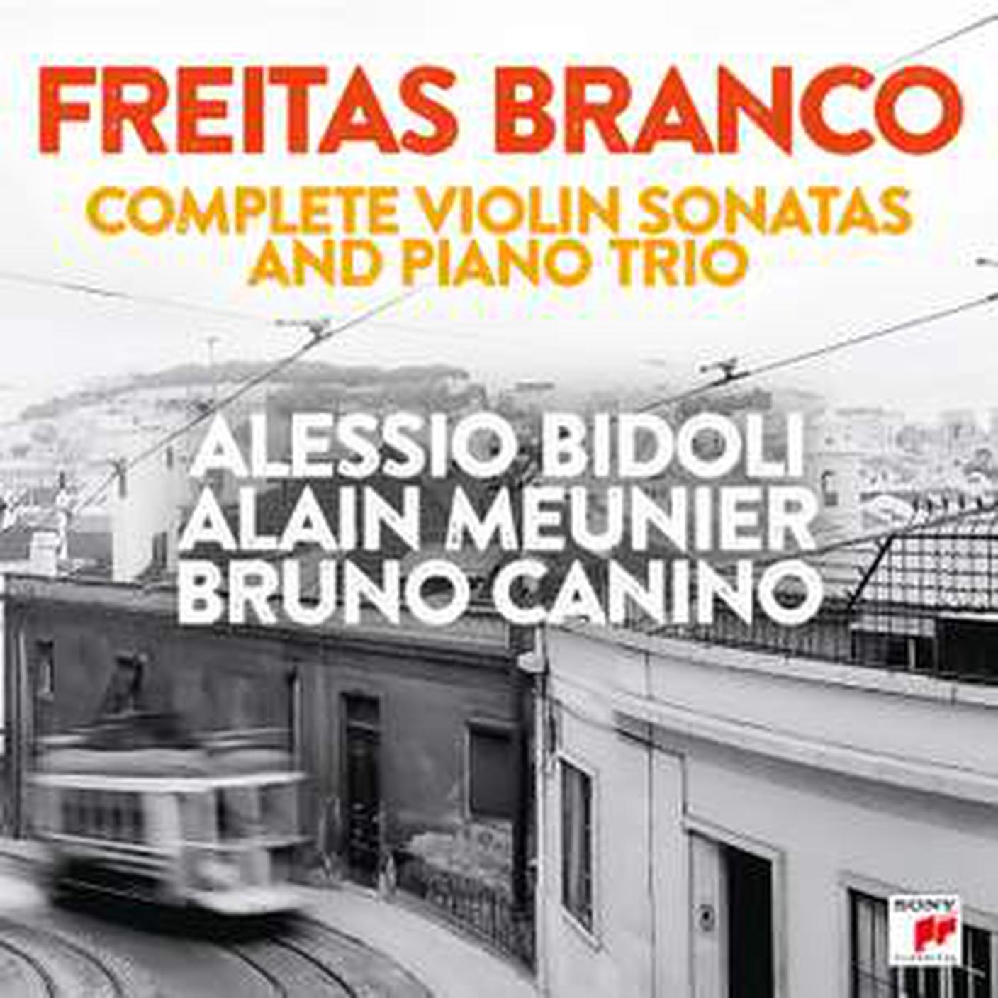 "Complete Violin Sonatas and Piano Trio" di Luis de Freitas Branco, Sony Classical (dettaglio di copertina)